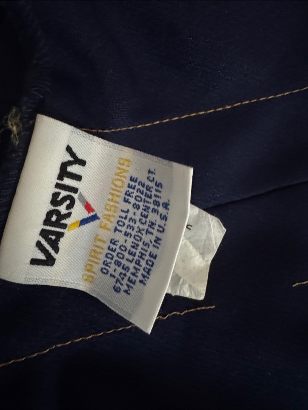 Russell Athletic Navy and Gold LIONS Cheer Shell - Picture 5 of 13